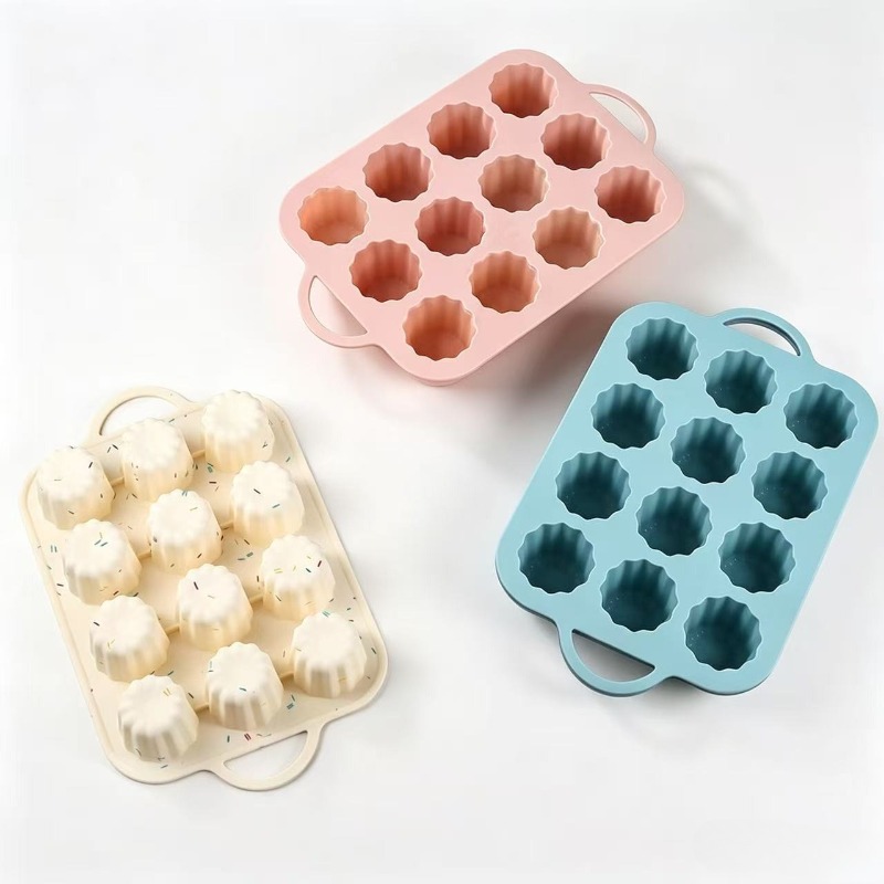 Muffin Tin Nonstick - 12カップノンスティックカップケーキパン、食品グレードシリコンマフィン型、家庭用ベーキングDIY、カップケーキ、エッグバイト、マフィンタルト用シリコンモールド