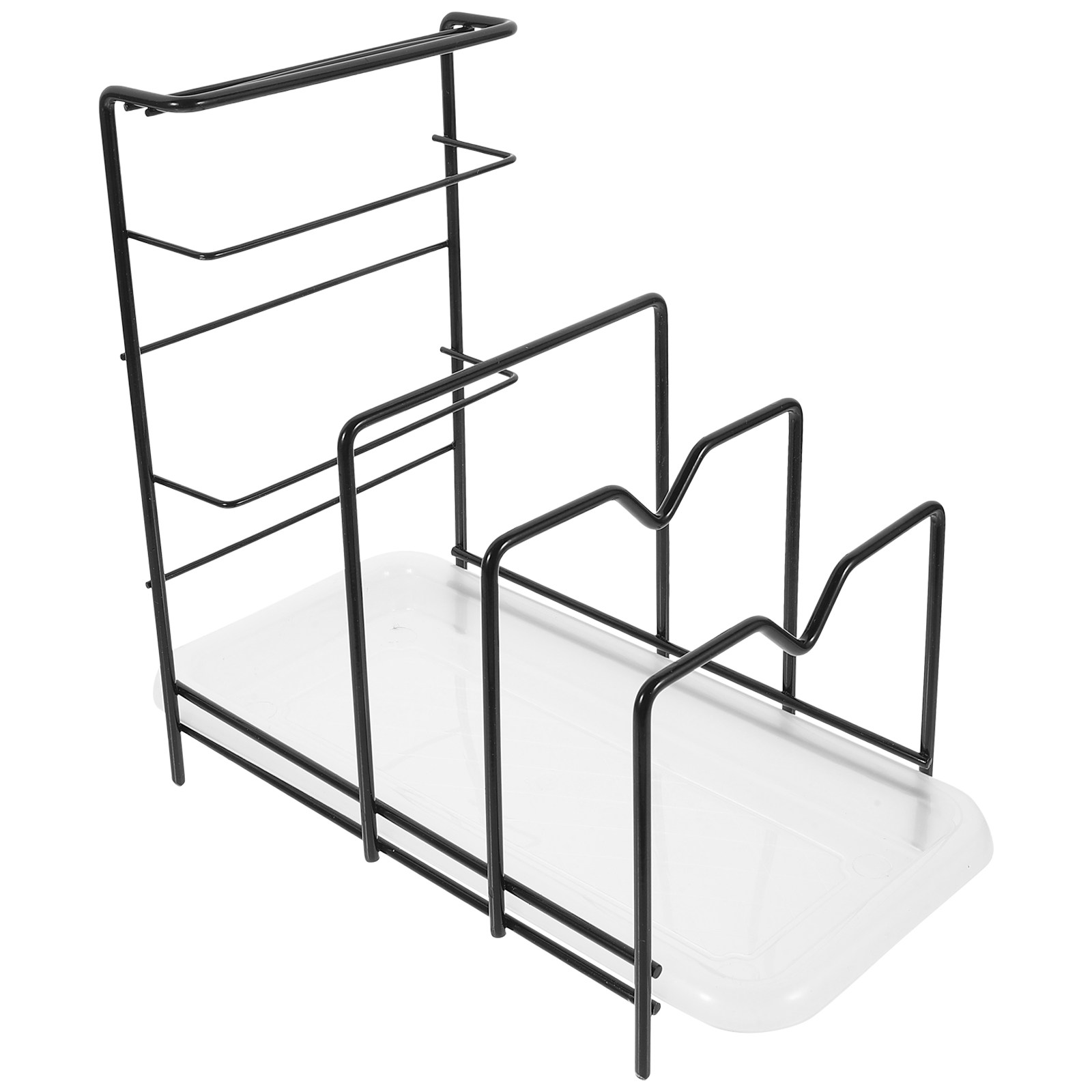 鍋蓋収納オーガナイザー、まな板スタンド、キッチンキャビネット - Kitchen Cabinet Baking Sheet Organizer のレビューと価格