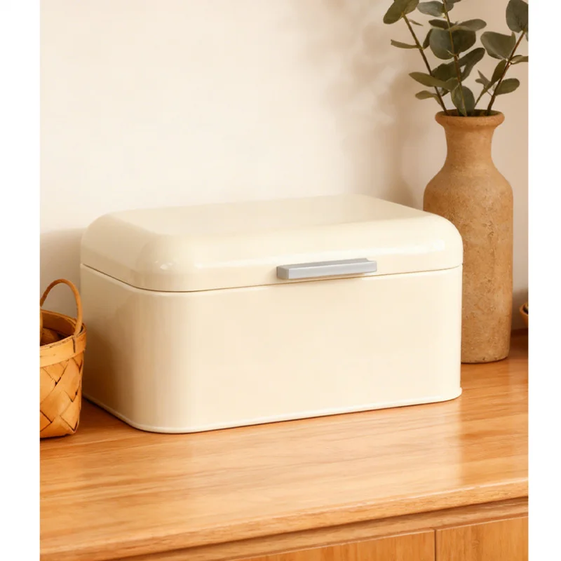 金属製ブレッドボックス、キッチンカウンター用乾物保存容器、パ - Kitchen Baking Counter のレビューと価格