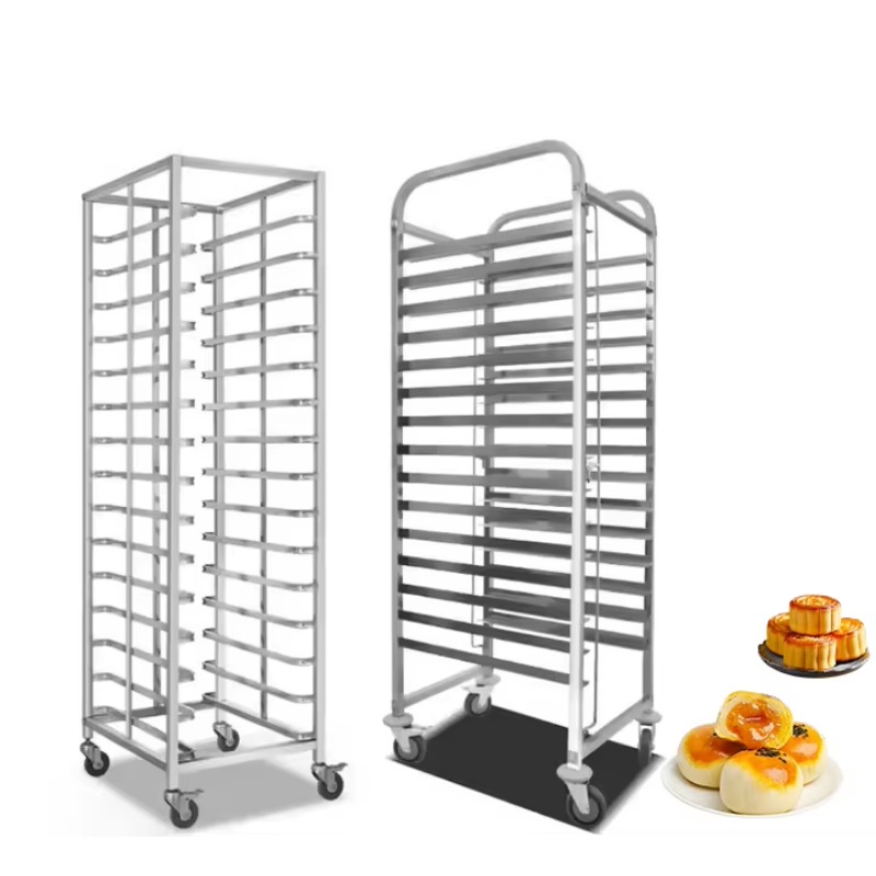 カスタマイズされた201/304ステンレス鋼製食品ベーキング - Kitchen Baking Trolley のレビューと価格