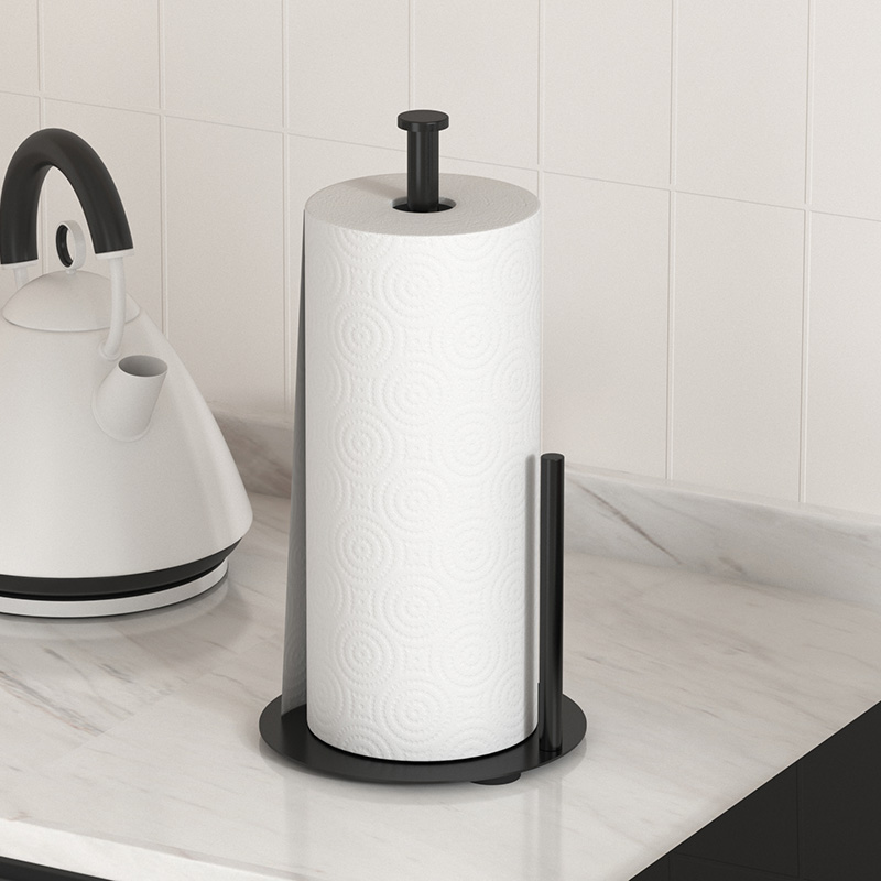 加重ベース付きキッチンロールホルダー - 頑丈なカウンタート - Kitchen Baking Paper Holder のレビューと価格