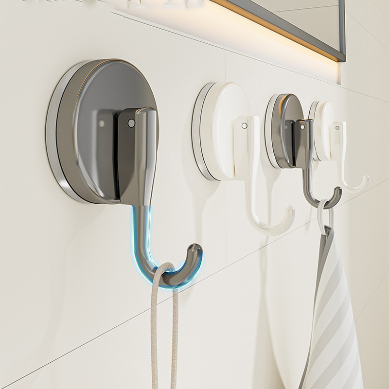 吸盤フックパンチフリー多機能吊り下げキー衣類フック浴室ローブ - Kitchen Zo のレビューと価格
