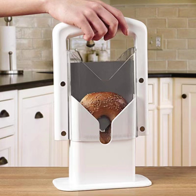 ベーグルパンスライサー ガイドカッターホルダー キッチンベー - Kitchen Baking Counter のレビューと価格