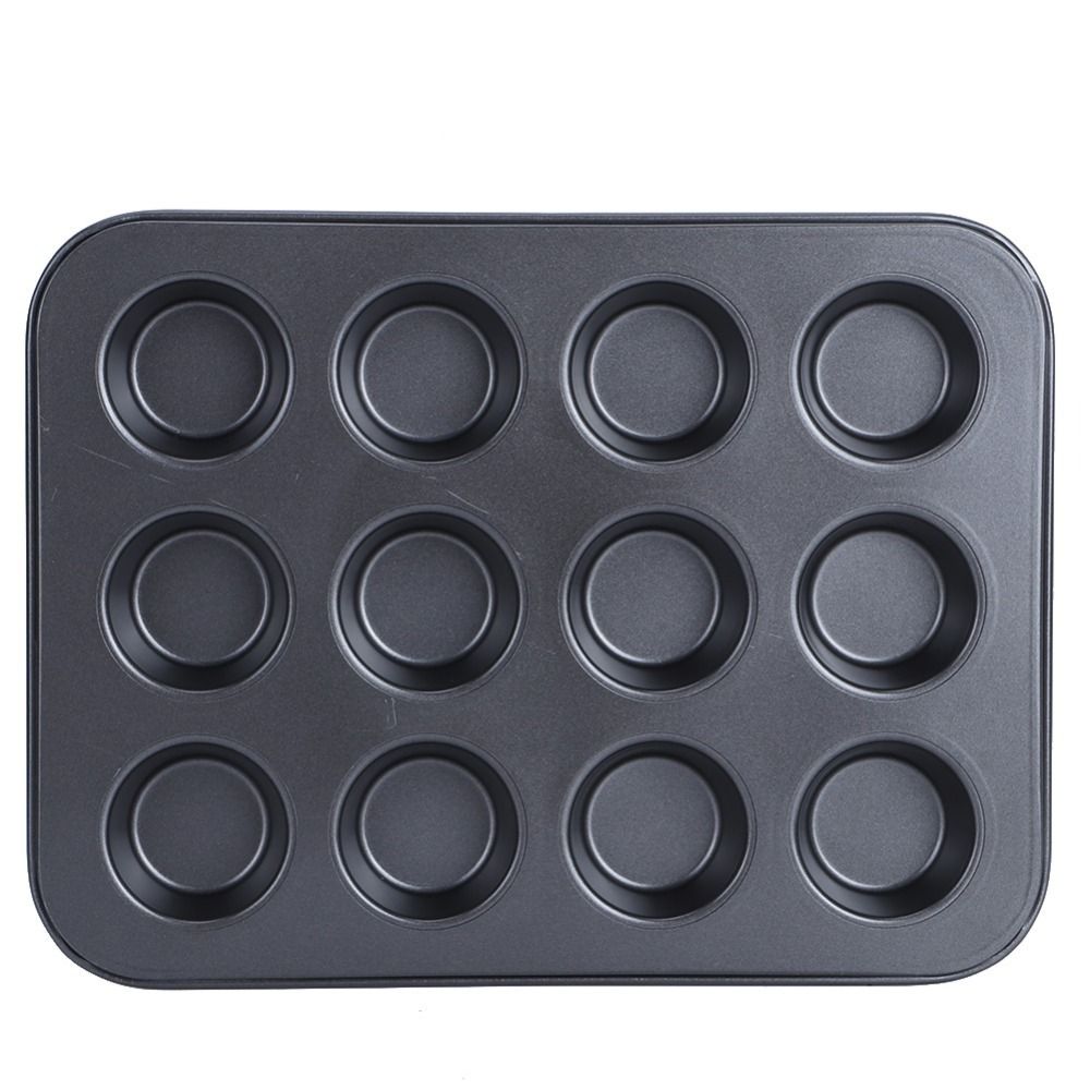 炭素鋼ミニマフィンパンノンスティックコーティング高耐久カップ - Muffin Tin Nonstick のレビューと価格