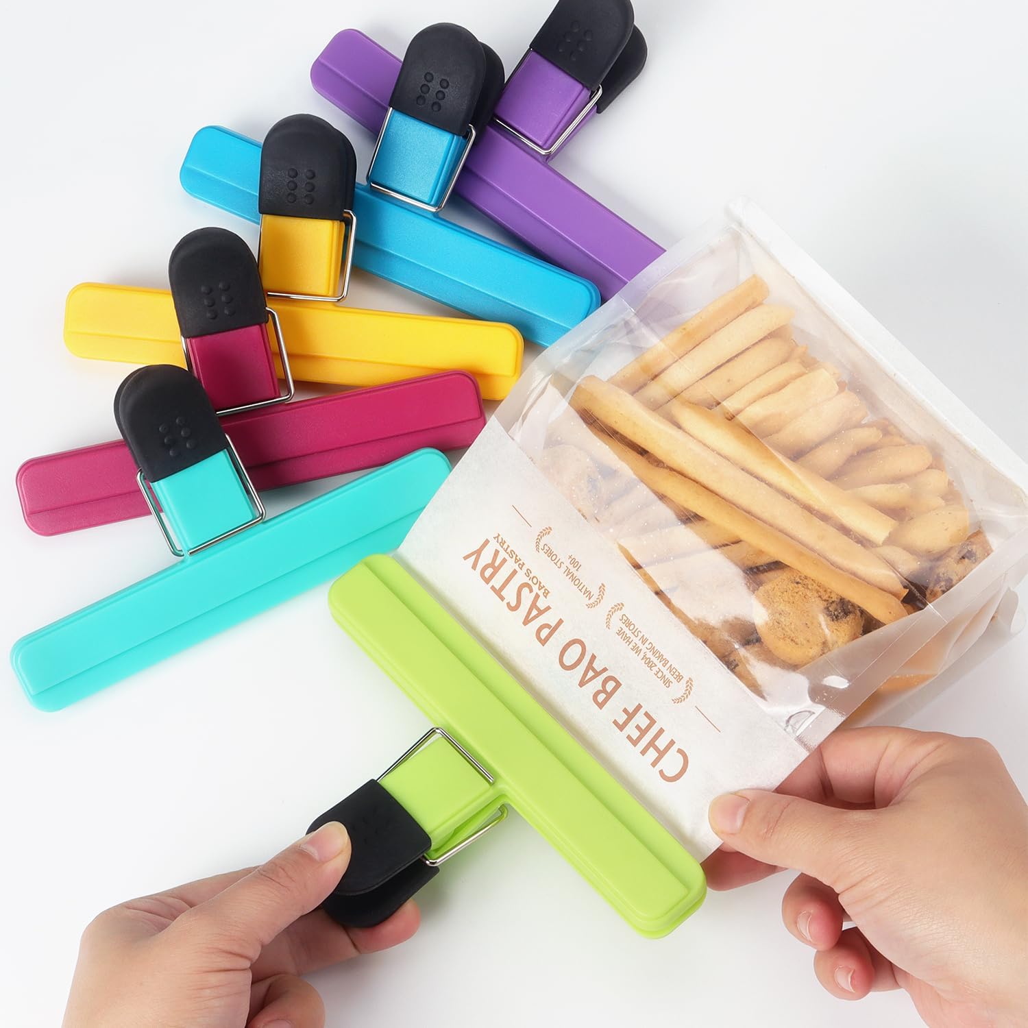 3-12 個多目的シールクリップ耐久性のあるキッチンスナック - Kitchen Zo のレビューと価格