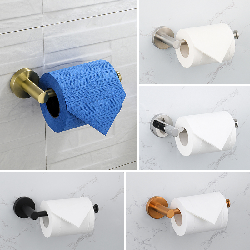 ブラッシュドゴールドトイレットペーパーティッシュホルダーウォ - Kitchen Baking Paper Holder のレビューと価格