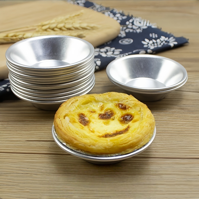 25個入り エッグタルト アルミ カップケーキ クッキー型  - Muffin Tin Nonstick のレビューと価格