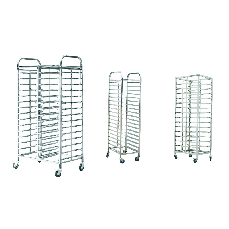 中国製ステンレス製パン台車、パンオーブントロリーカートラック - Kitchen Baking Trolley のレビューと価格