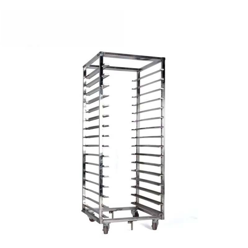 中国製ステンレス製パン台車、パンオーブントロリーカートラック - Kitchen Baking Trolley のレビューと価格
