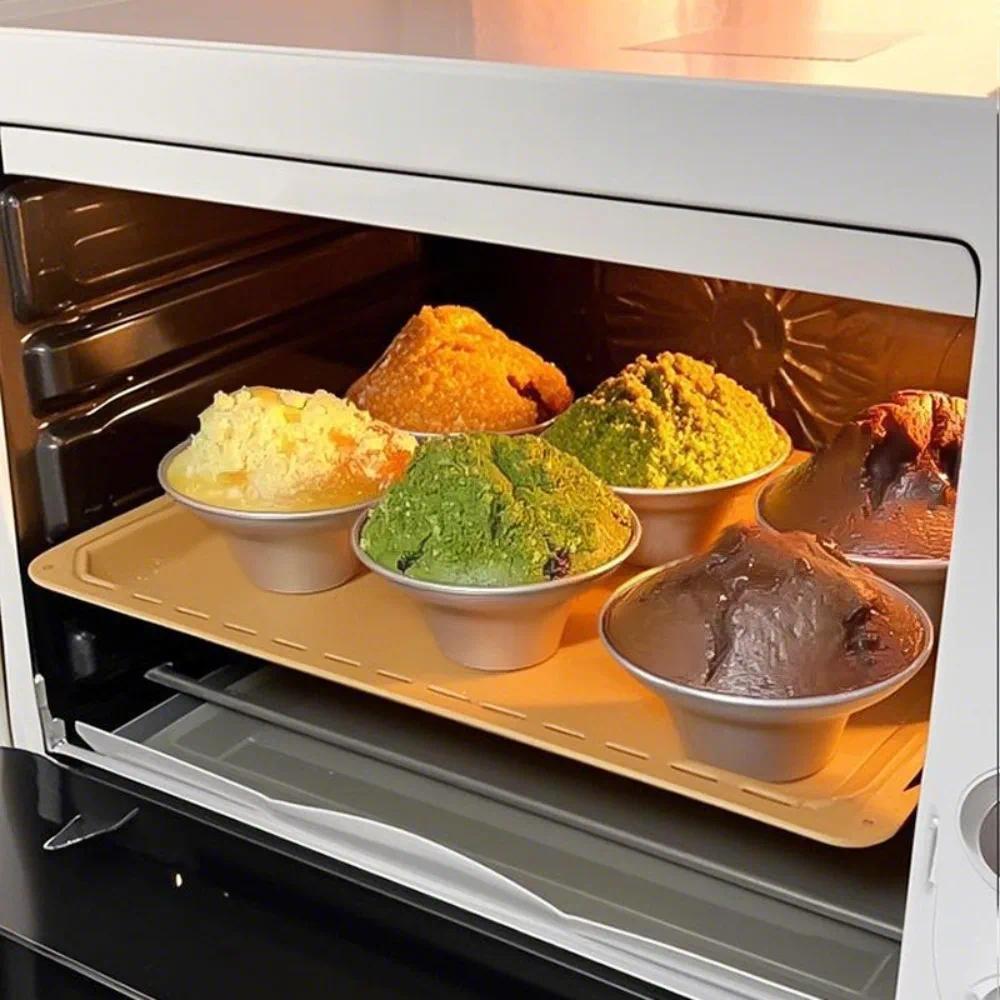 マッシュルームマフィンベーキングカップ 再利用可能なノンステ - Muffin Tin Nonstick のレビューと価格