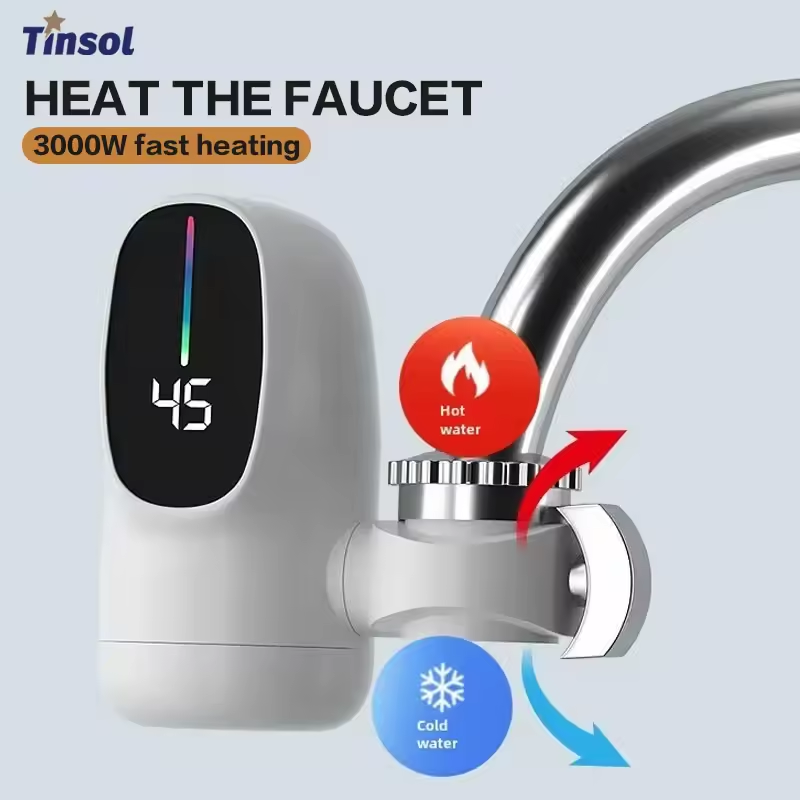 110V 高速加熱電気ヒーター蛇口省エネ温冷ミキサーインスタ - Kitchen Baking Appliances のレビューと価格