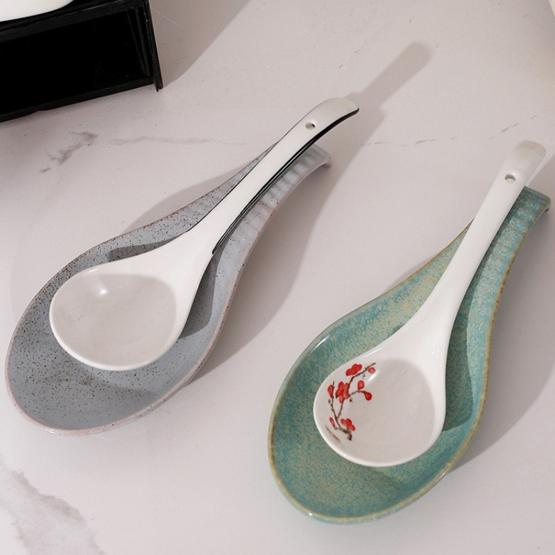 コンロ用セラミックスプーンレスト、キッチンカウンター用スプー - Kitchen Baking Appliances のレビューと価格